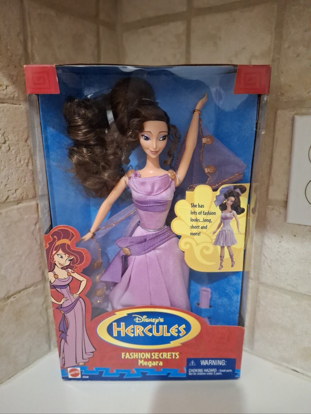 Vintage 1996 Disney Hercules Megara Fashion Doll